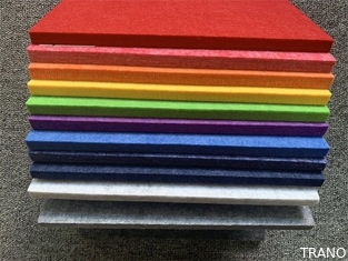Painéis acústicos PET de absorção sonora de carvão de alta densidade de 24 mm