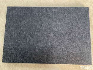 painel acústico de absorção de fibra de poliéster do ruído industrial de 12mm para o teatro