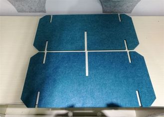 A mesa acústica do mobiliário de escritório modular ajustável da altura divide 40 cores