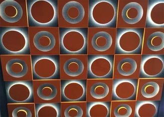 Os painéis de parede acústicos de Home Theater, luz decorativa da parede almofadam 9mm/12mm
