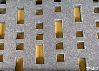 Som - ruído decorativo de absorção que obstrui os painéis de parede 3D acústicos