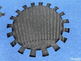 A anti tela de estofamento das bactérias envolveu os painéis de parede 3D acústicos