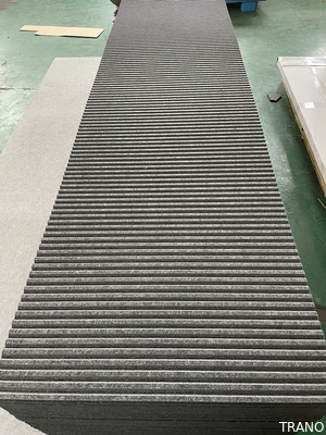 Painel acústico texturizado 3D para sala tamanho 4x8 superfície semirrígida