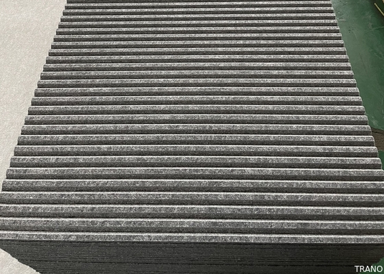 De poliéster da fibra 3D painéis 100% de parede acústicos à prova de som