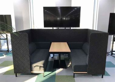 Divisores à prova de som da mesa da separação 24mm da privacidade