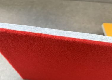 Estratificação não tecida de feltro de estofamento na cor brilhante da placa de fibra do poliéster