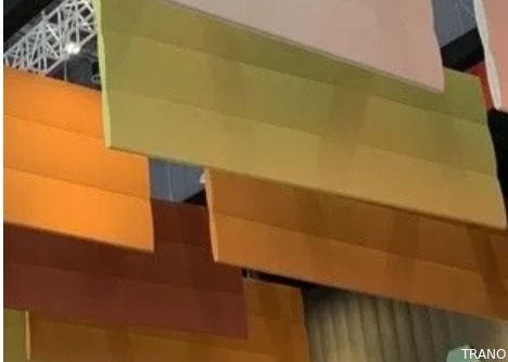 A suspensão colorido sentiu o oídio sadio acústico dos defletores impedir