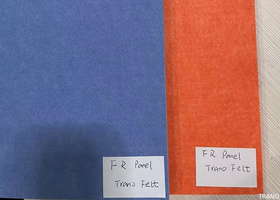 3.3kg/Sqm fogo - animal de estimação retardador do carvão vegetal sentiu que os painéis acústicos soam - absorvente