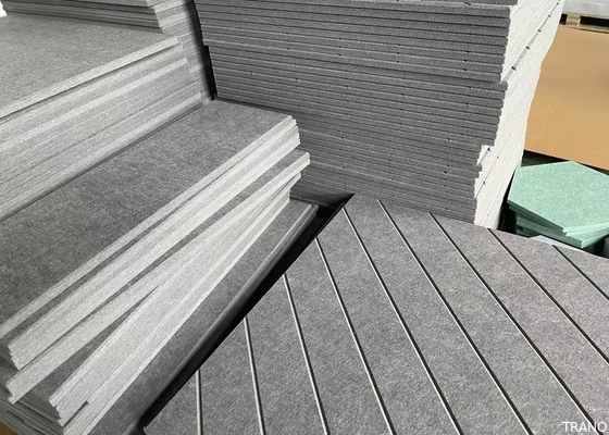 Painéis de parede acústicos acústicos amigáveis de Eco Soundboard 3D