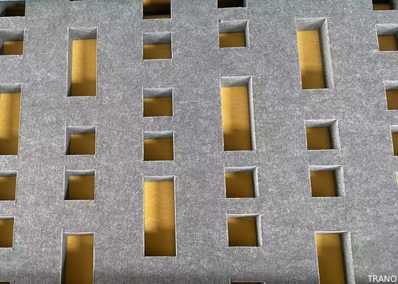 Som - ruído decorativo de absorção que obstrui os painéis de parede 3D acústicos